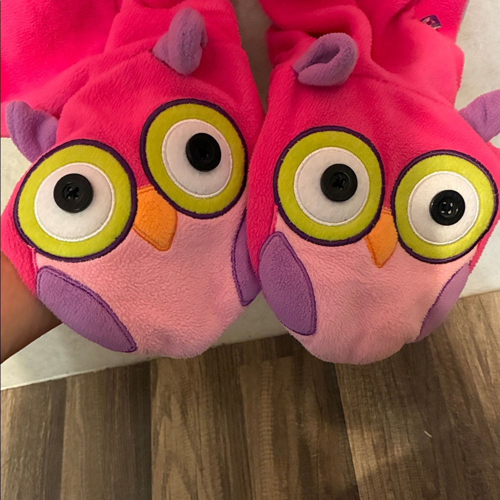 Komar Kids Fuchsia Owl Pajama Set